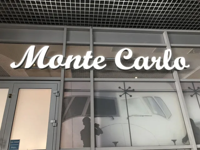 Вывеска для кафе «Monte Carlo»